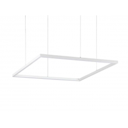 Oracle Slim Square 70 SP BIAŁA LAMPA WISZĄCA LED 41W     259178 Ideal-Lux